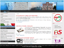 Tablet Screenshot of comune.villapoma.mn.it